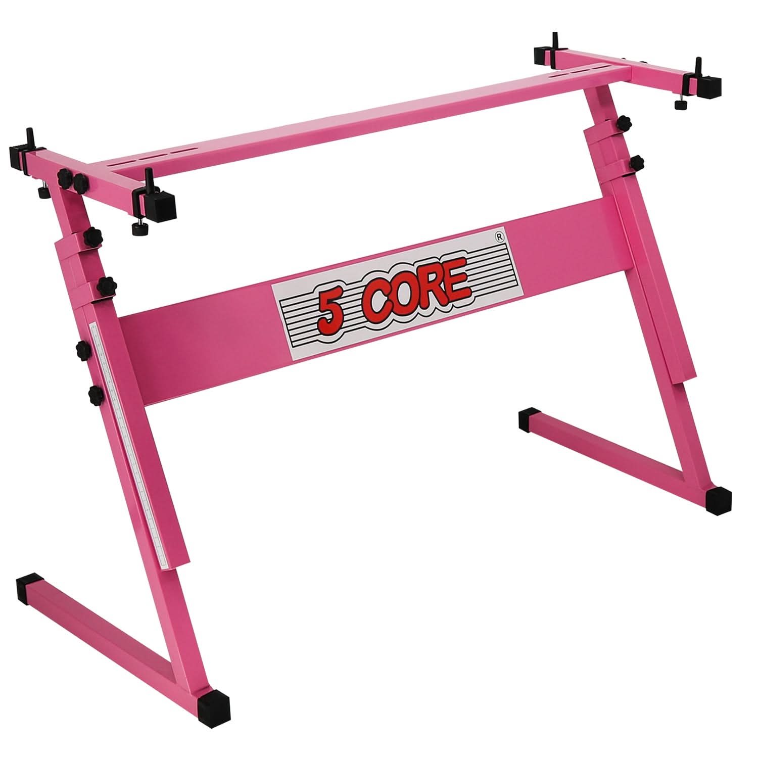 5 Core Keyboard Stand Z Style Height Adjustable Sturdy Piano Riser Lift Holder Stands